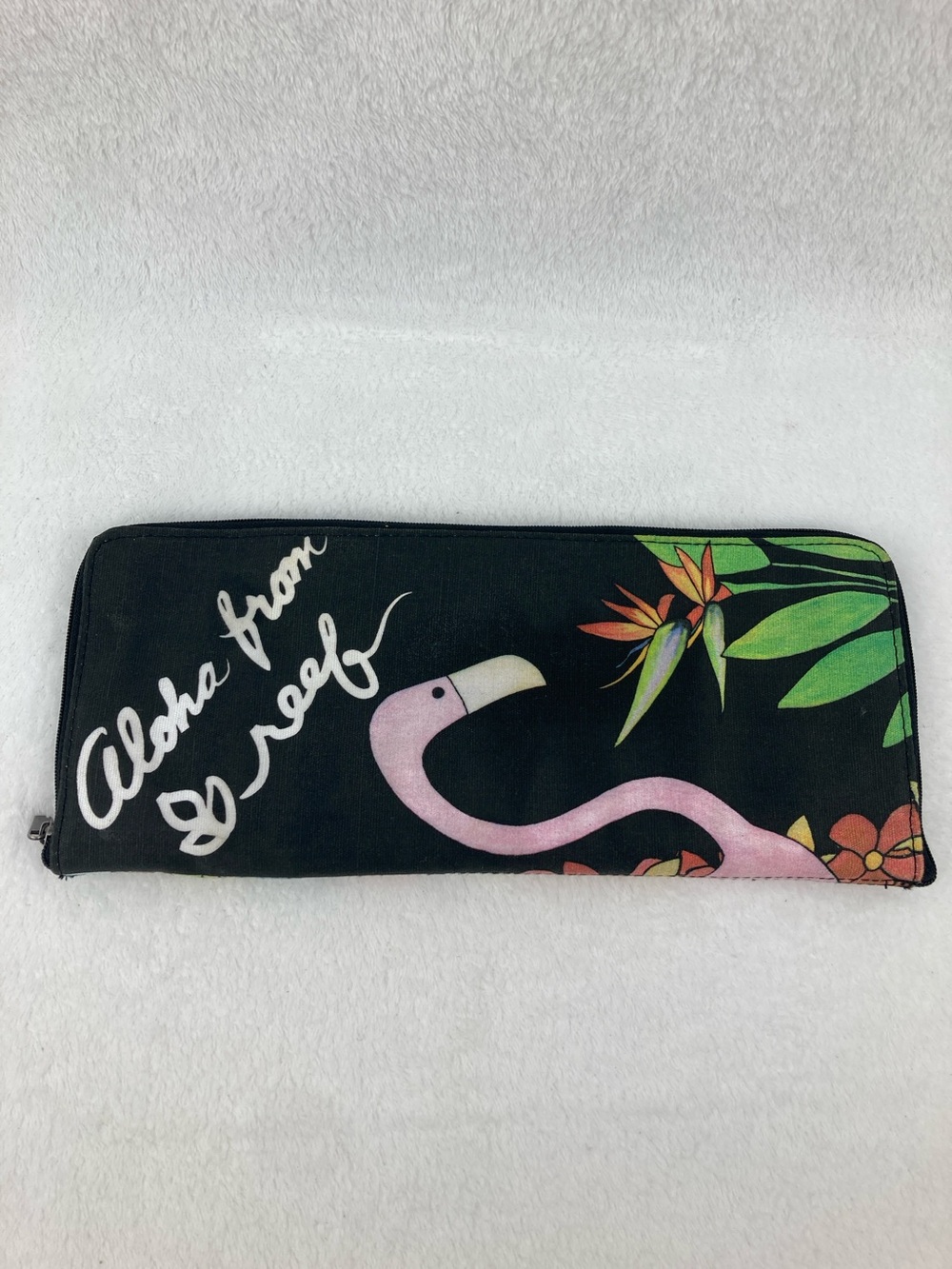 Reef Fold and Go Floral Clutch/Sandal Keeper 5” x 11”